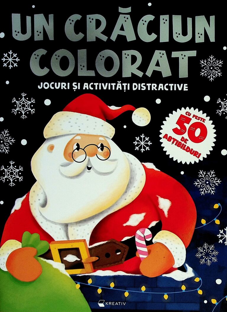 Un Craciun colorat. Carte cu peste 50 de abtibilduri