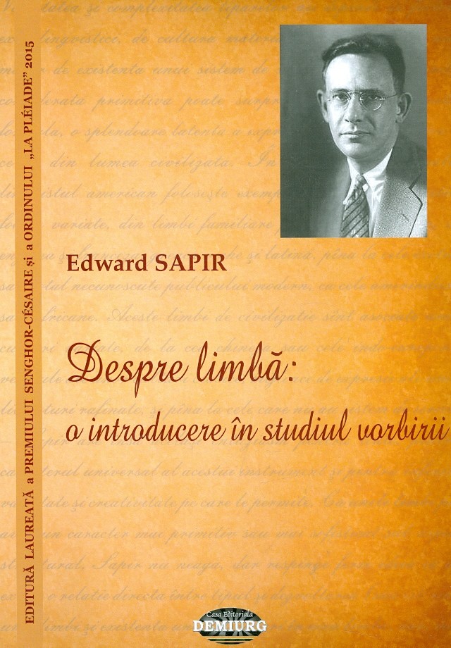 Despre limba: o introducere in studiul vorbirii