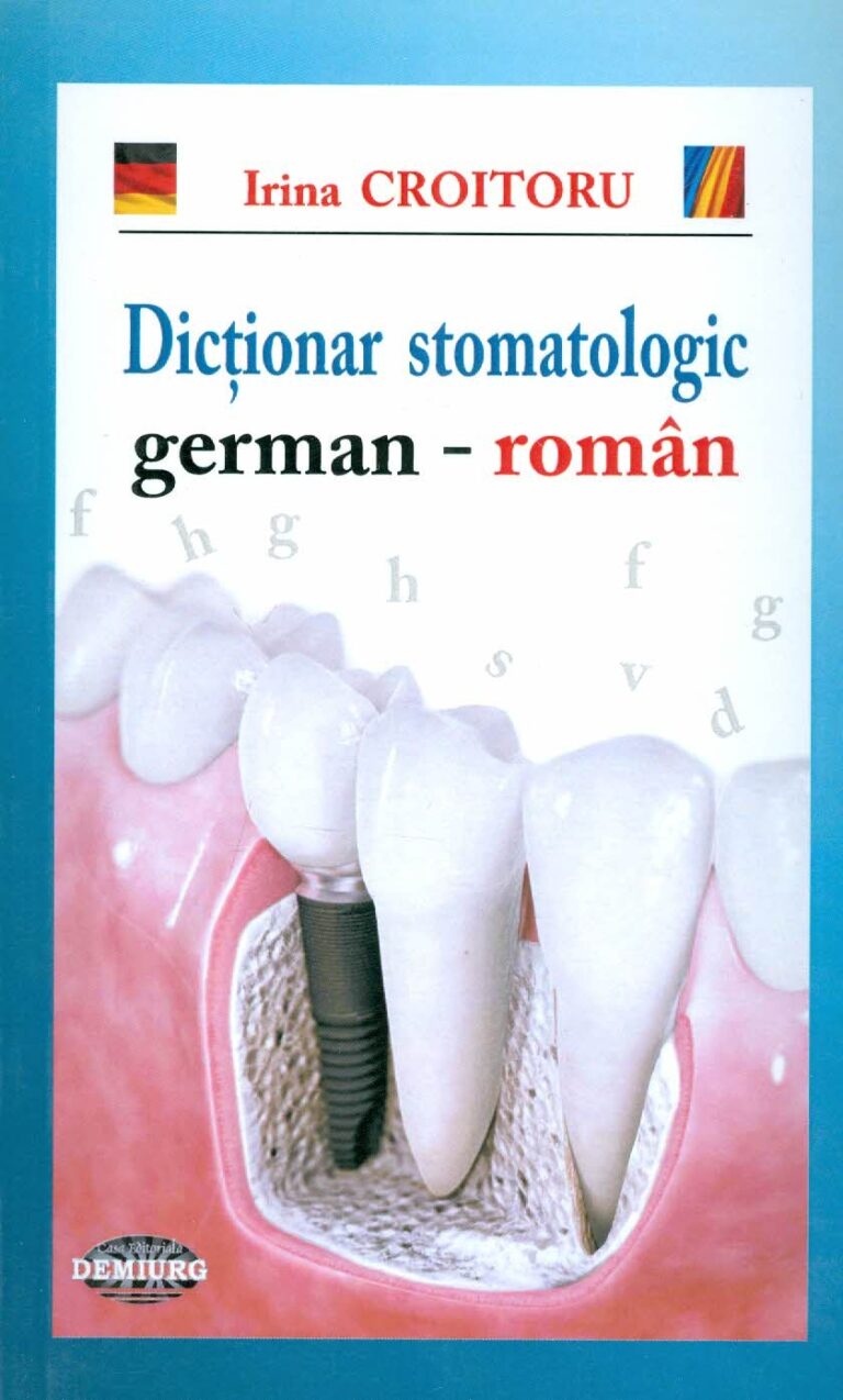 Dictionar stomatologic german-roman
