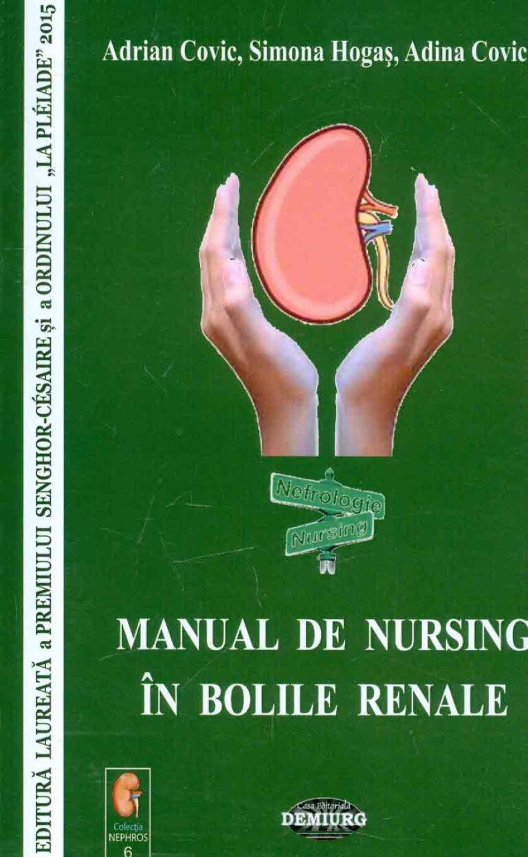 Manual de nursing in bolile renale