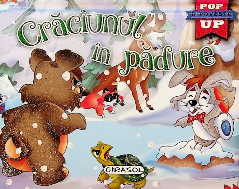 Craciunul in padure. Carte pop-up