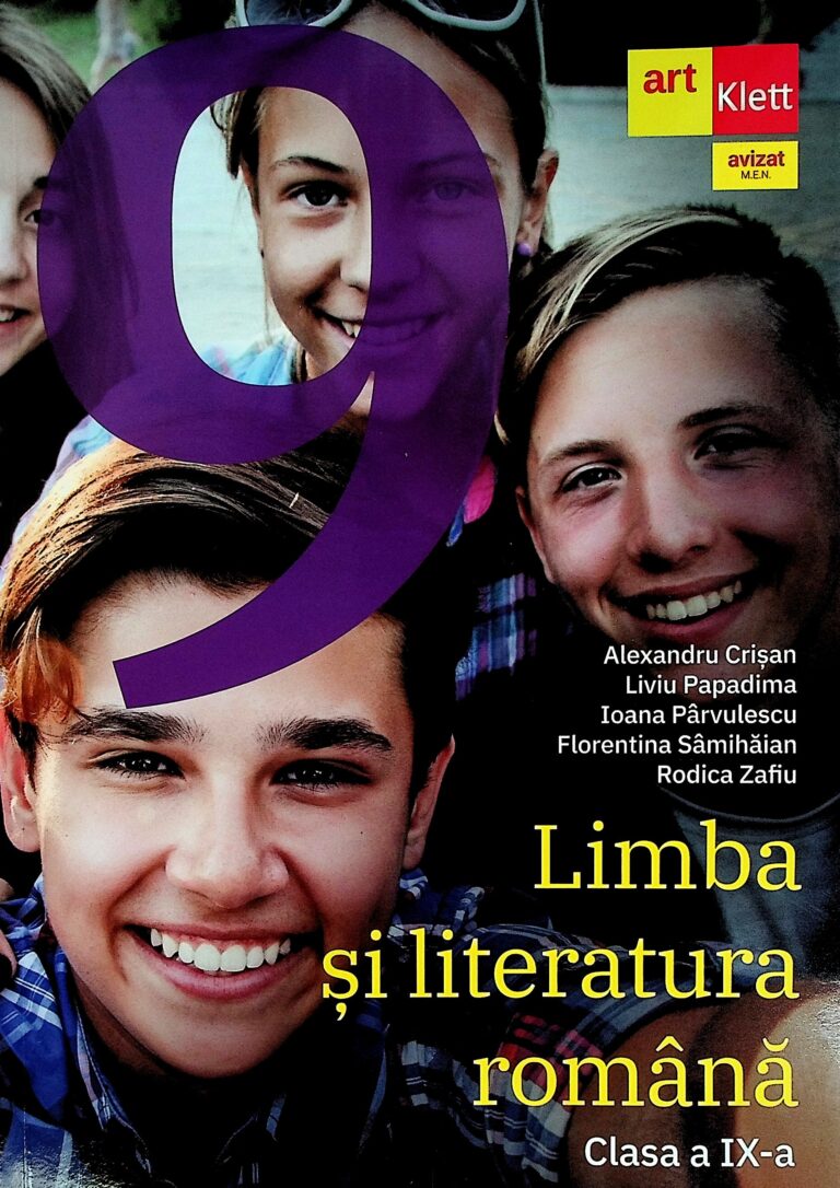 Limba si literatura romana, clasa a IX-a
