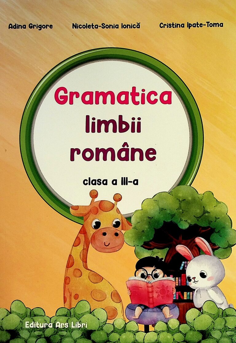 Gramatica limbii romane, clasa a III-a
