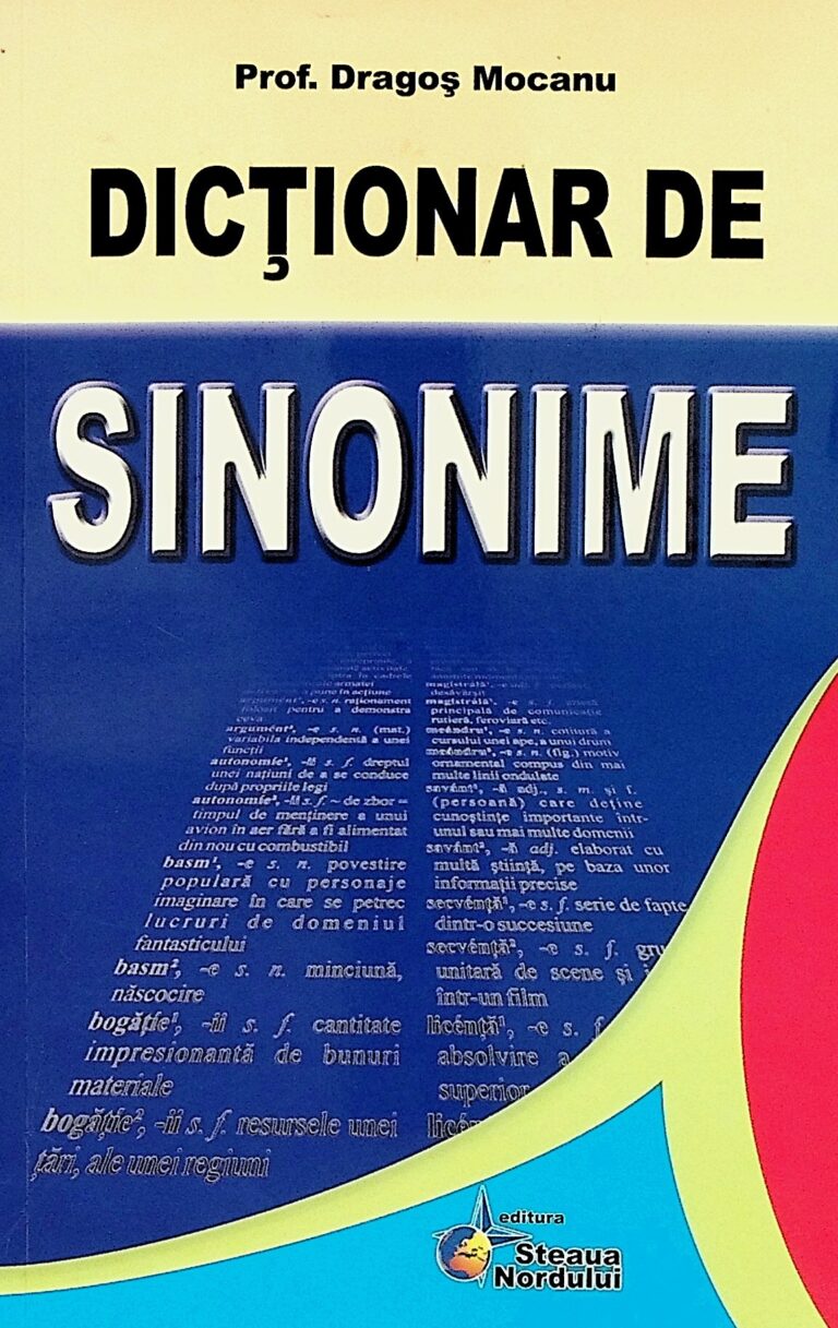 Dictionar de sinonime