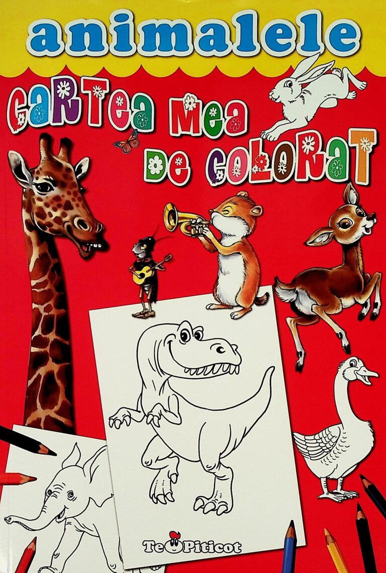 Animalele. Cartea mea de colorat