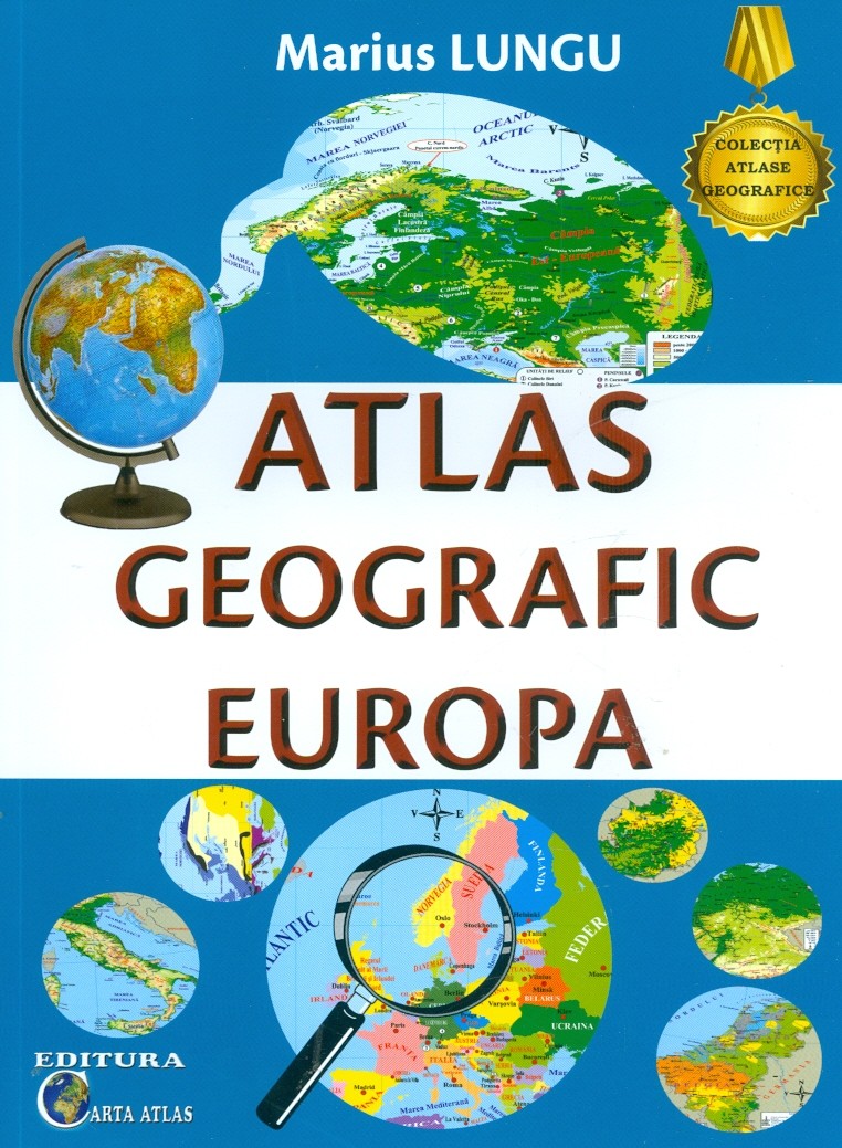 Atlas geografic Europa