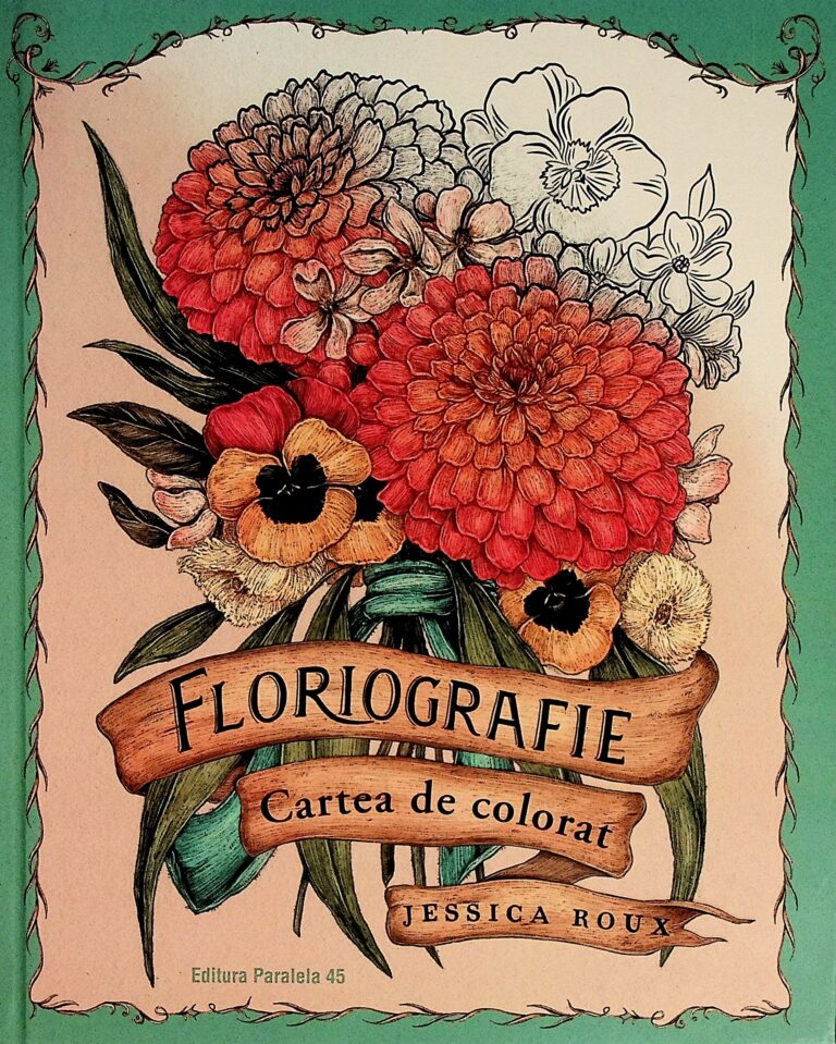 Floriografie. Cartea de colorat