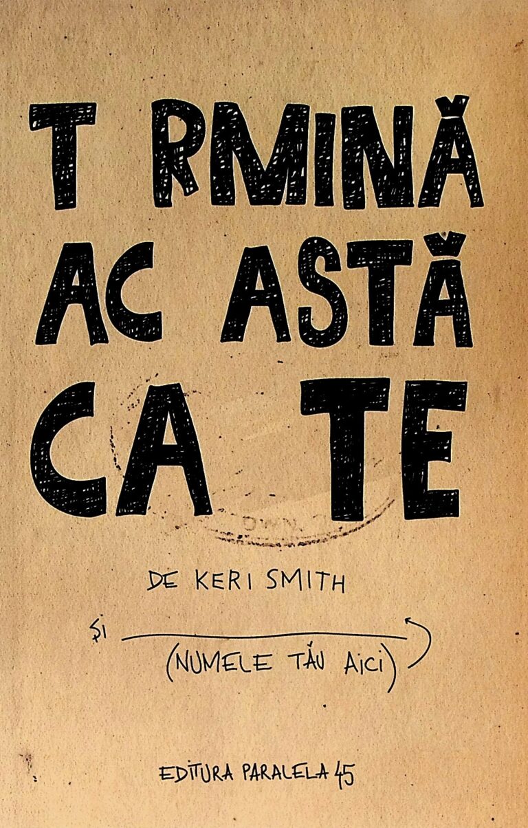 Termina aceasta carte