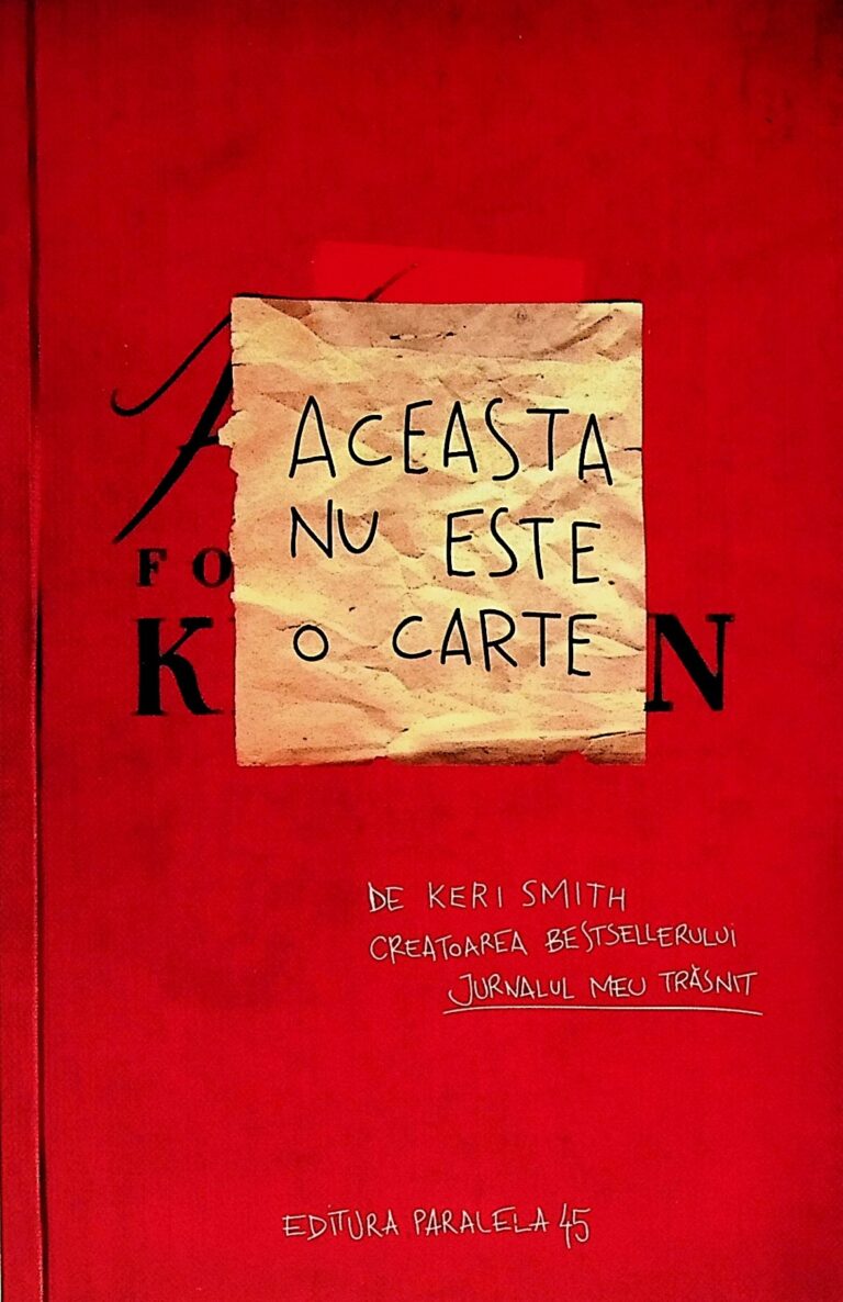 Aceasta nu este o carte