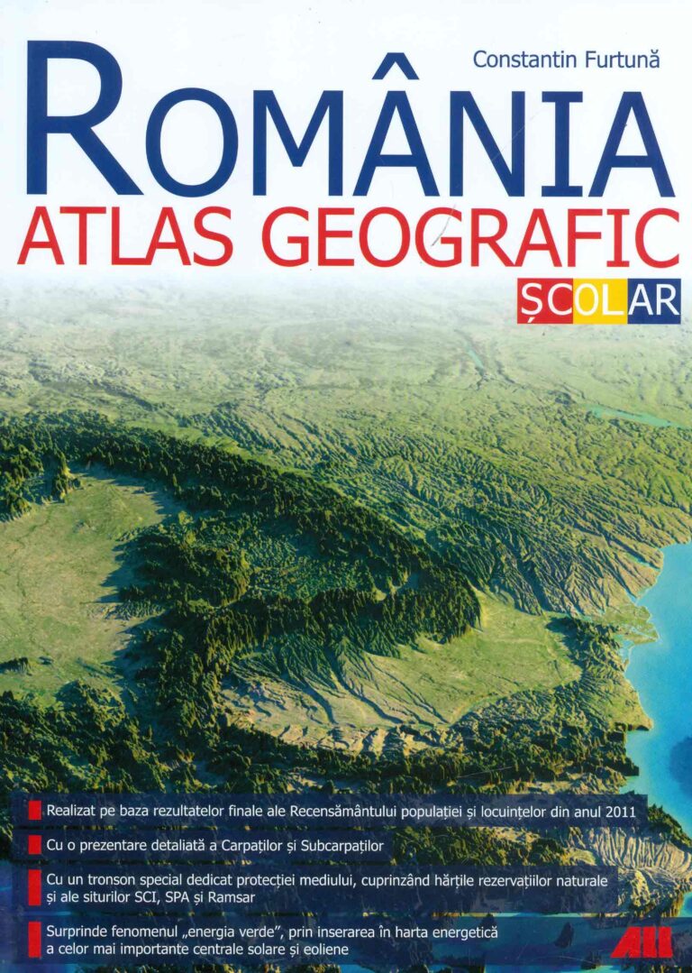 Romania - Atlas geografic scolar