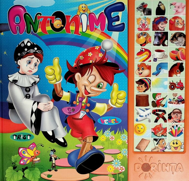Antonime. Carte cu sunete