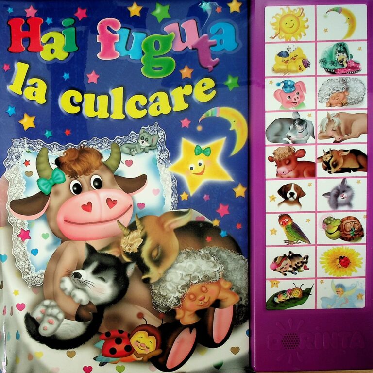 Hai fuguta la culcare. Carte cu sunete