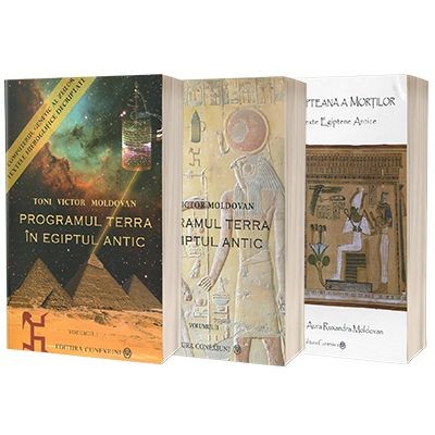 Programul Terra in Egiptul antic (pachet 3 carti)