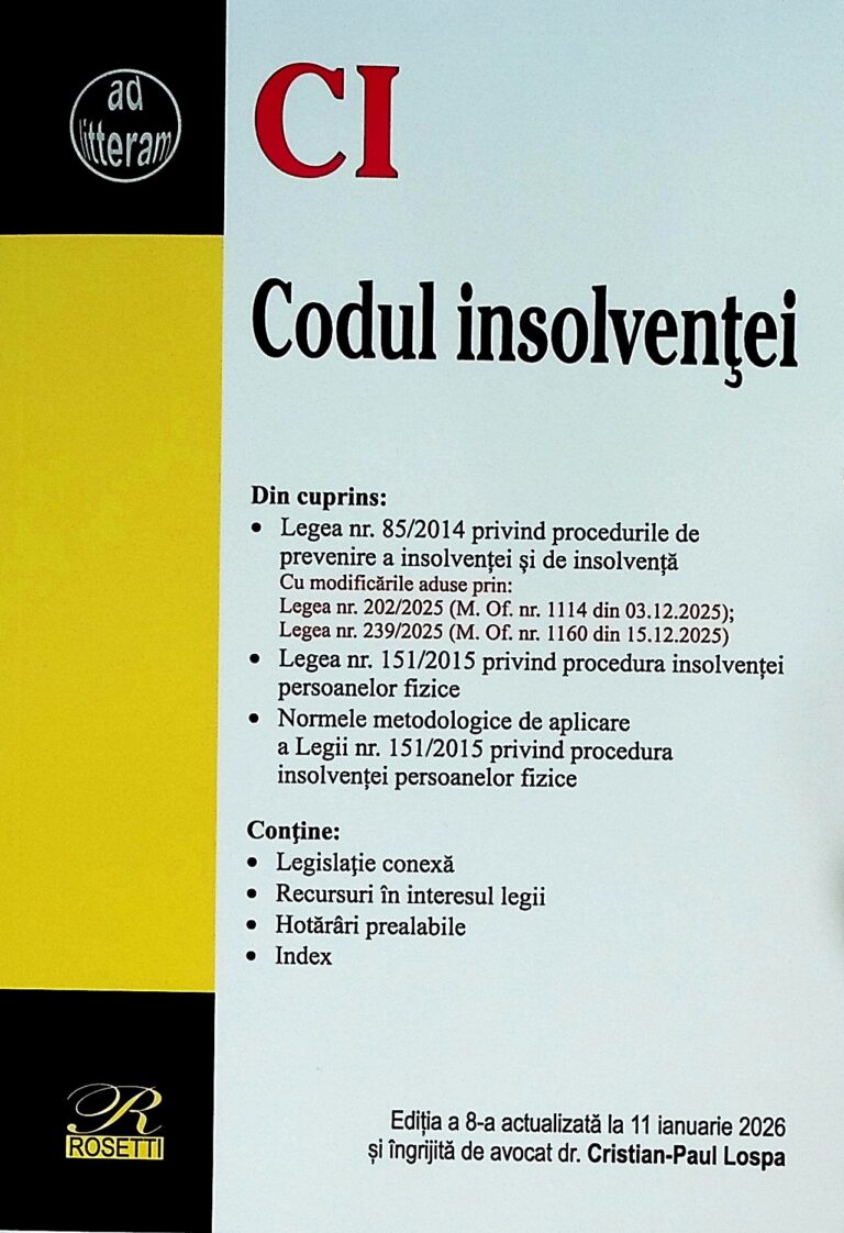 Codul insolventei