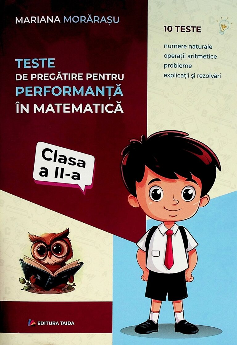 Teste de pregatire pentru performanta in matematica, clasa a II-a
