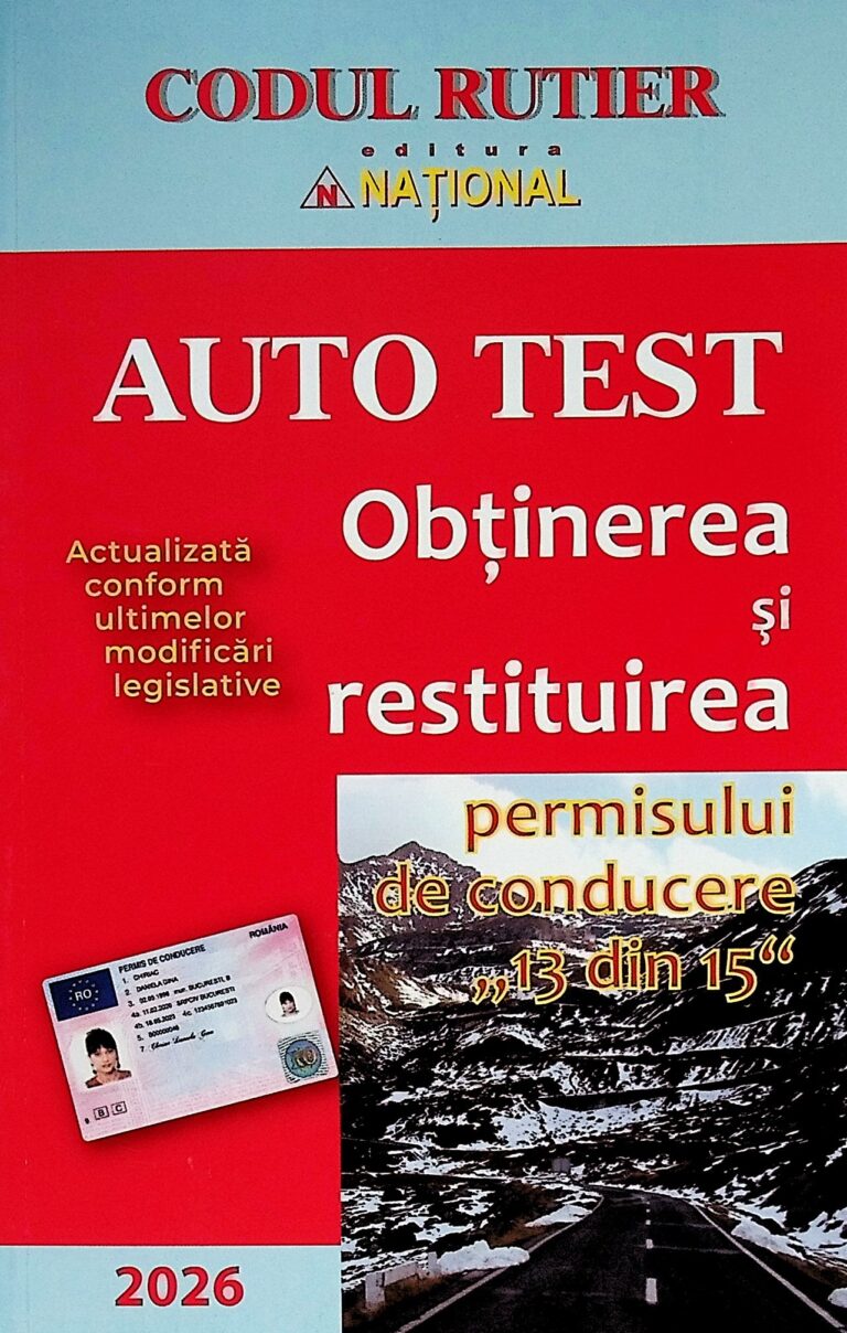 Autotest. Obtinerea si restituirea permisului de conducere, 13 din 15