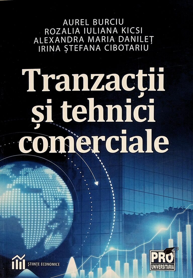 Tranzactii si tehnici comerciale
