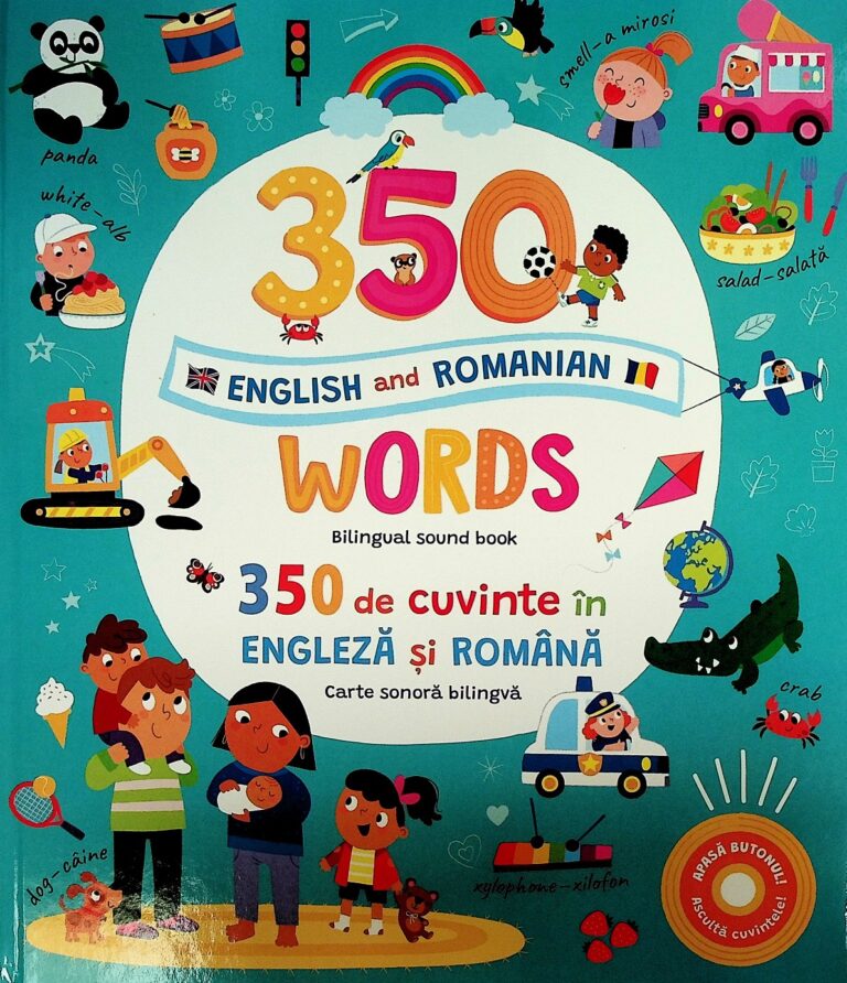 Words - 350 de cuvinte in engleza si romana. Carte sonora bilingva