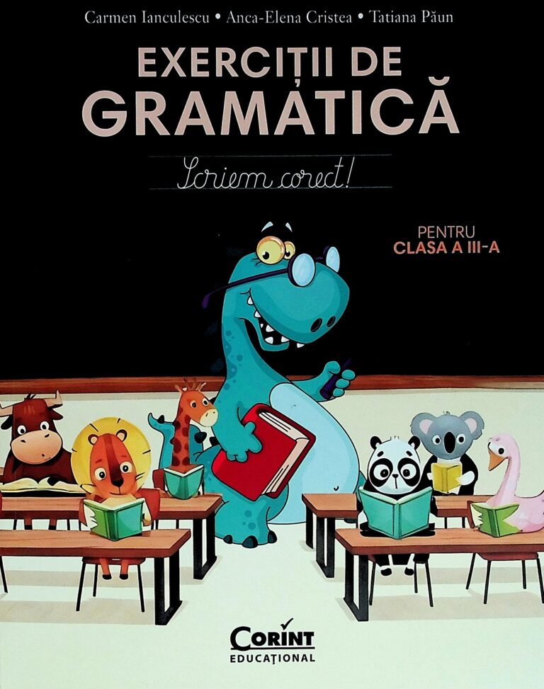 Exercitii de gramatica, clasa a III-a