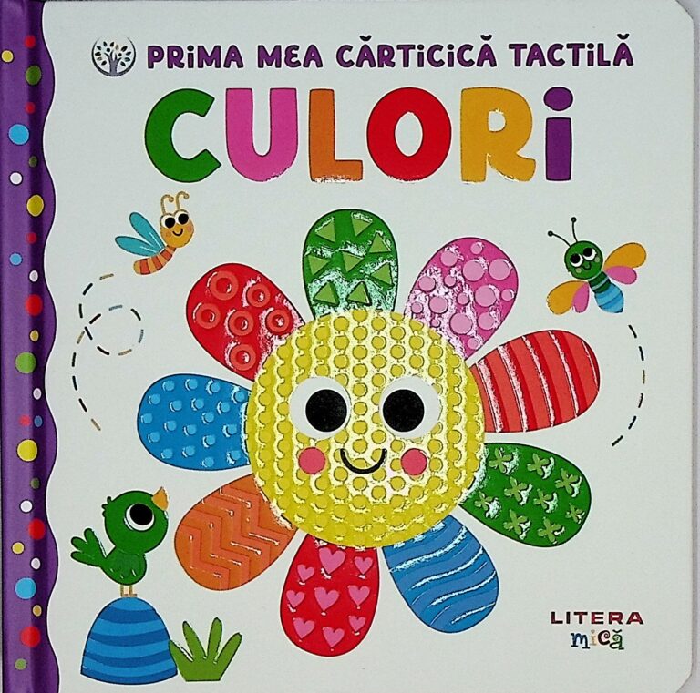 Culori, prima mea carticica tactila