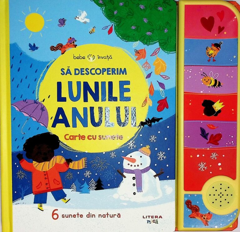 Sa descoperim lunile anului, bebe invata