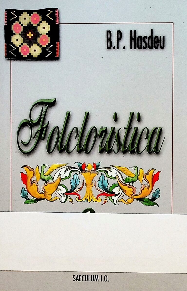Folcloristica, vol. I-II