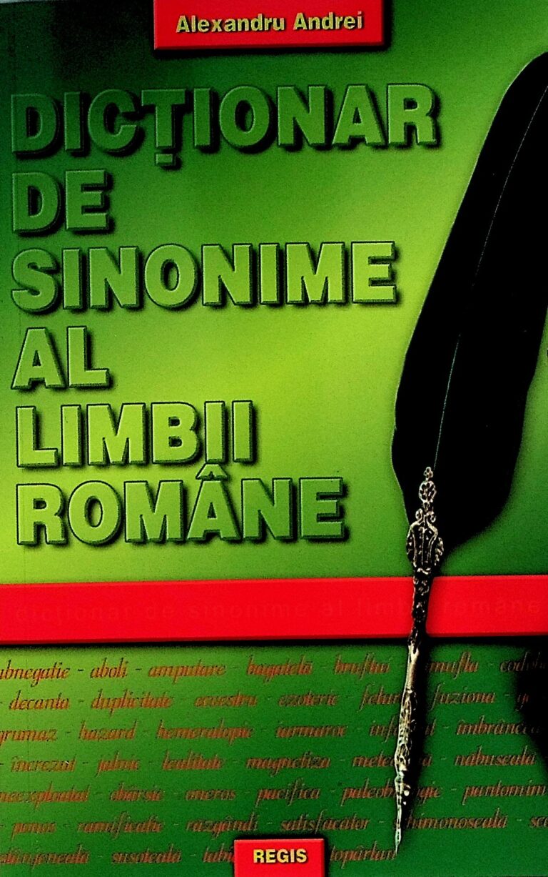 Dictionar de sinonime al limbii romane
