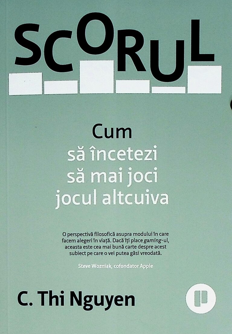 Scorul. Cum sa incetezi sa mai joci jocul altcuiva
