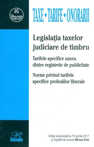 Legislatia taxelor de timbru