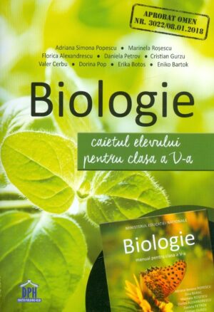 Biologie - Caietul elevului pentru clasa a V-a