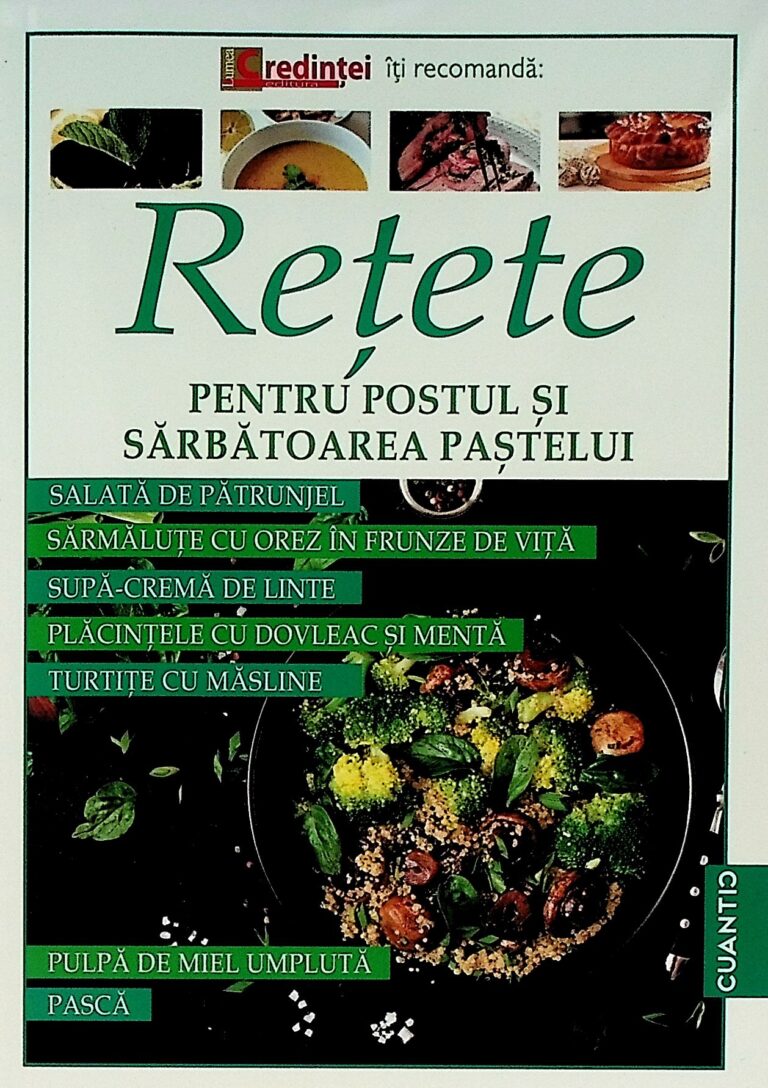 Retete pentru postul si Sarbatoarea Pastelui