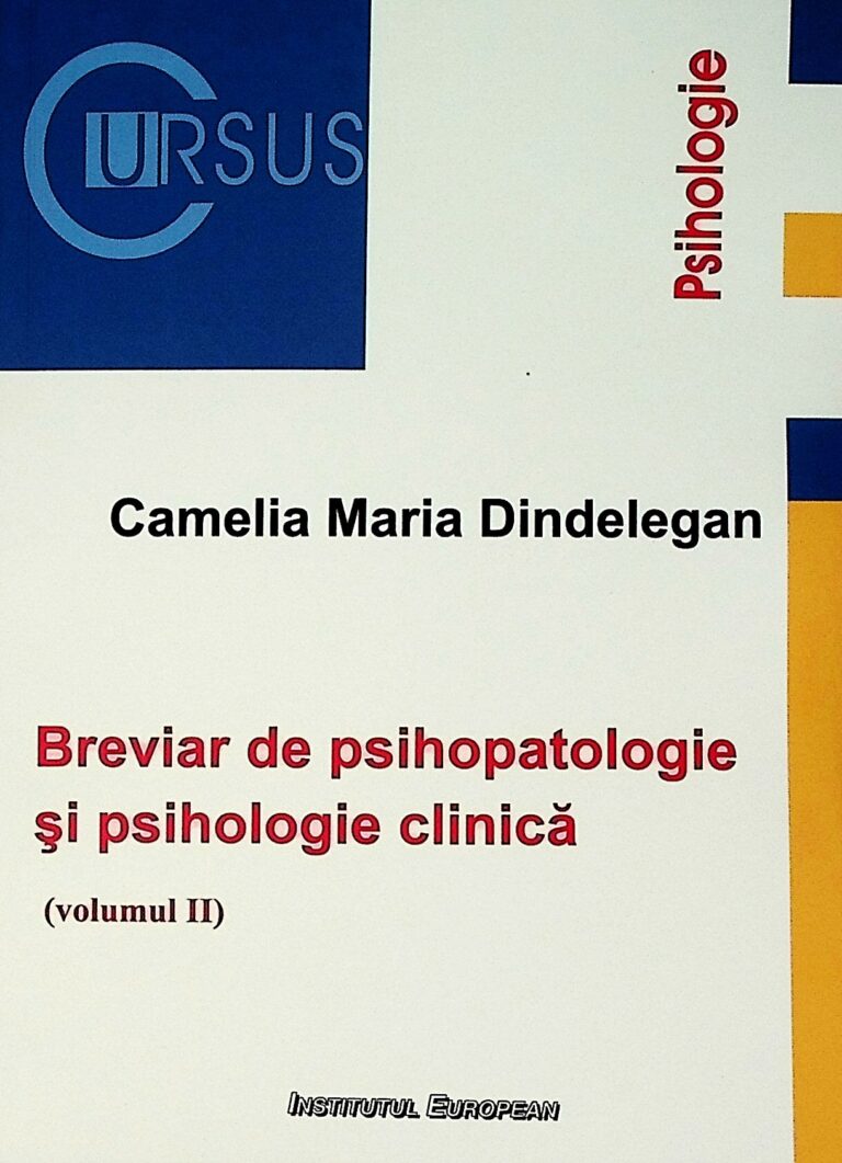 Breviar de psihopatologie si psihologie clinica, vol. II