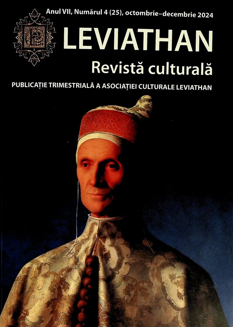 Leviathan - Revista culturala anul VII, numarul 4(25), decembrie 2024