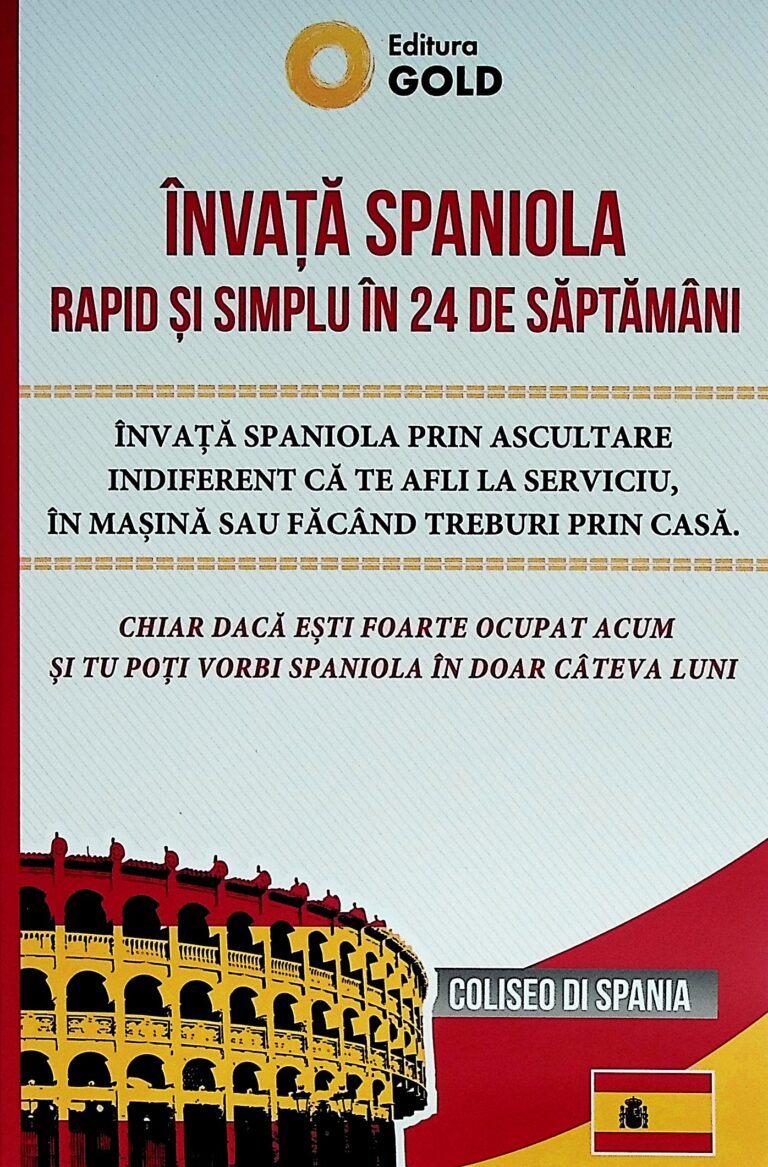 Invata spaniola rapid si simplu in 24 de saptamani