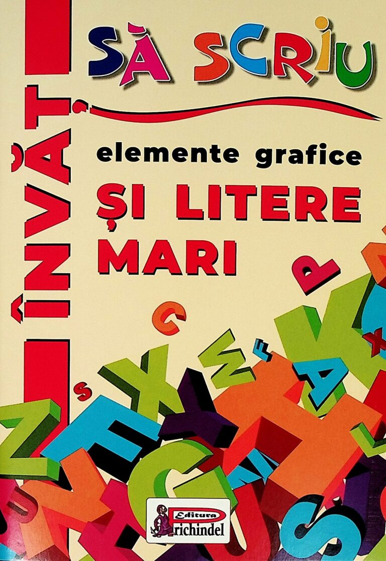 Invat sa scriu elemente grafice si litere mari
