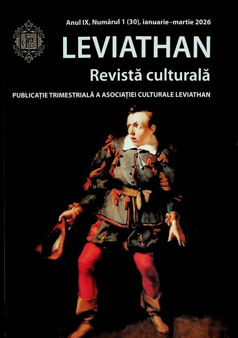 Leviathan - Revista culturala, anul IX, numarul 1 (30), ianuarie-martie 2026
