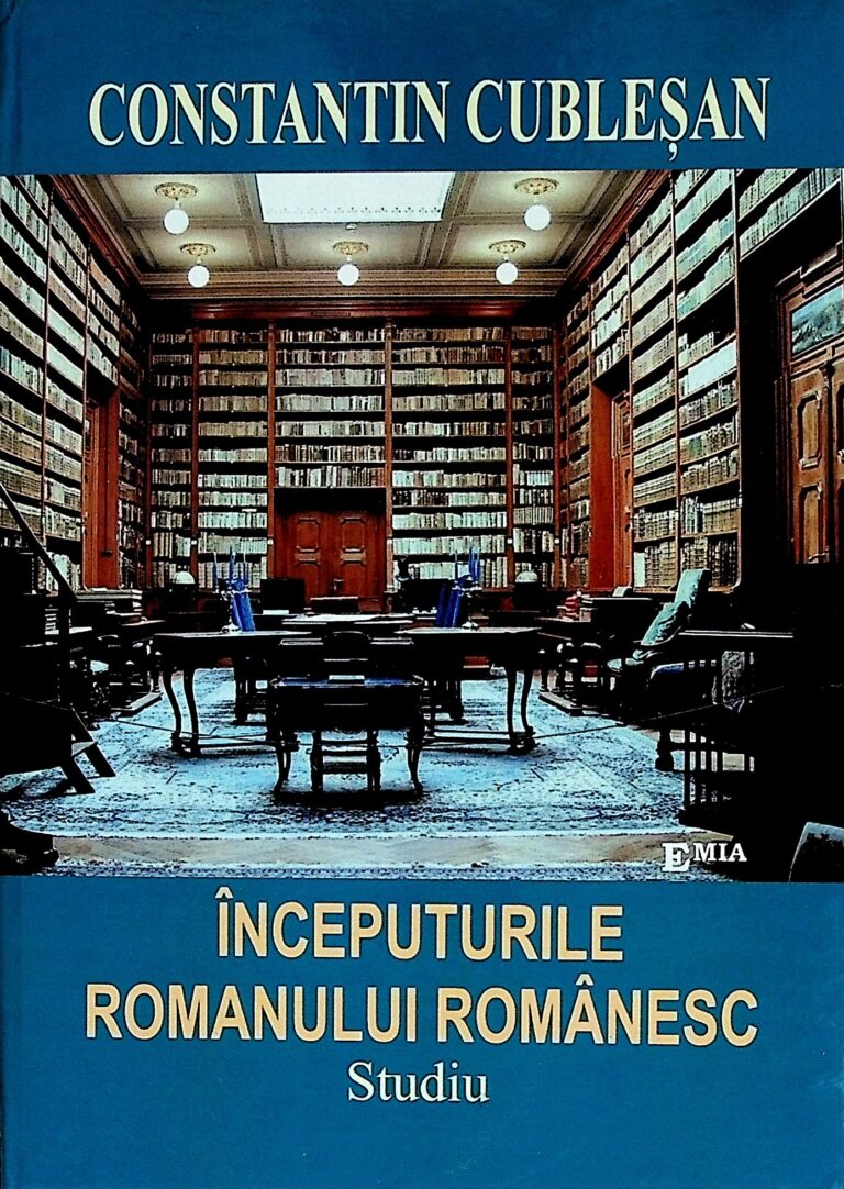 Inceputurile romanului romanesc. Studiu