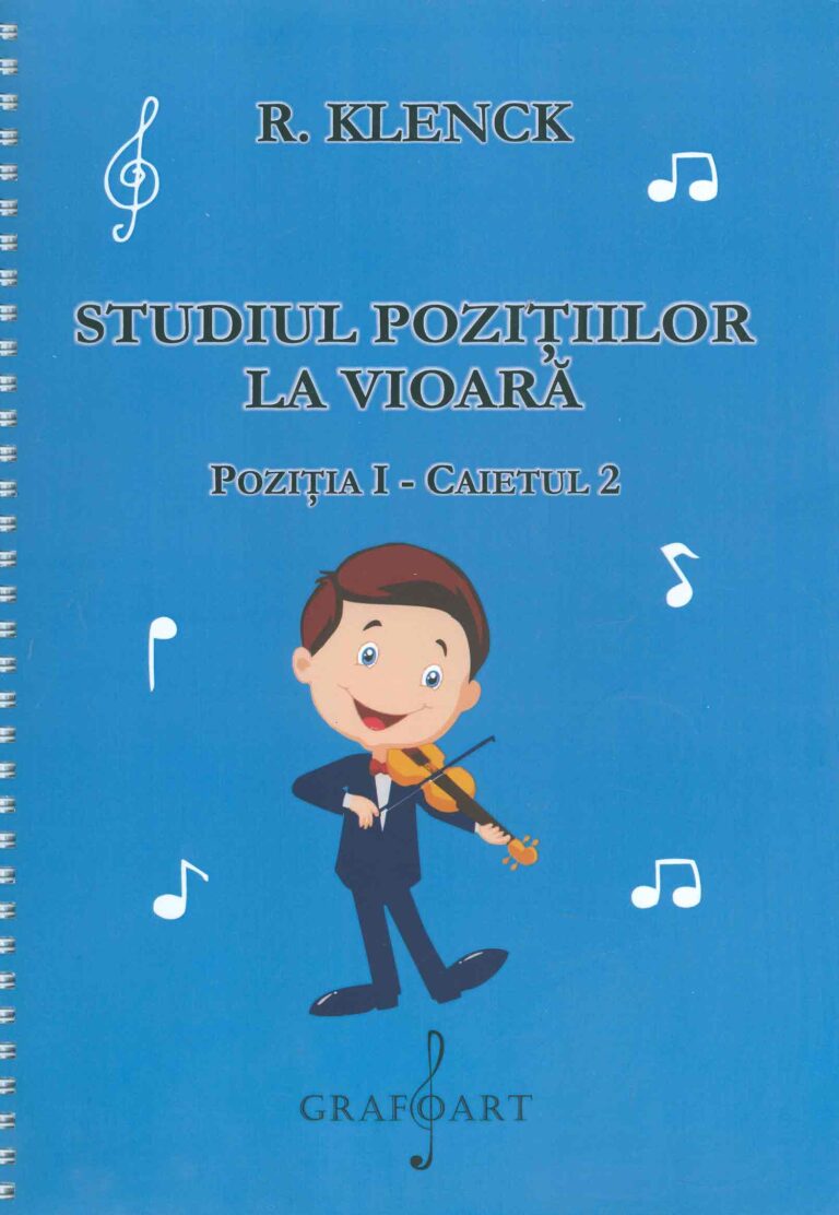 Studiul pozitiilor la vioara - Pozitia I -Caietul 2