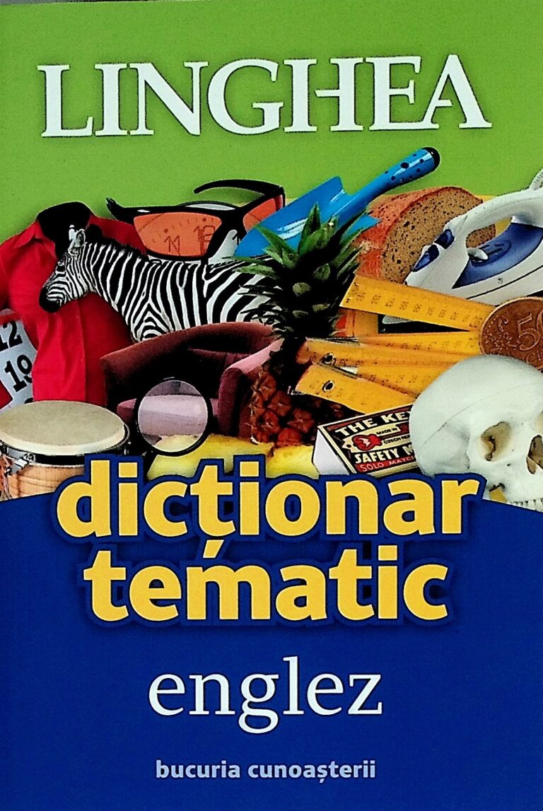 Dictionar tematic englez