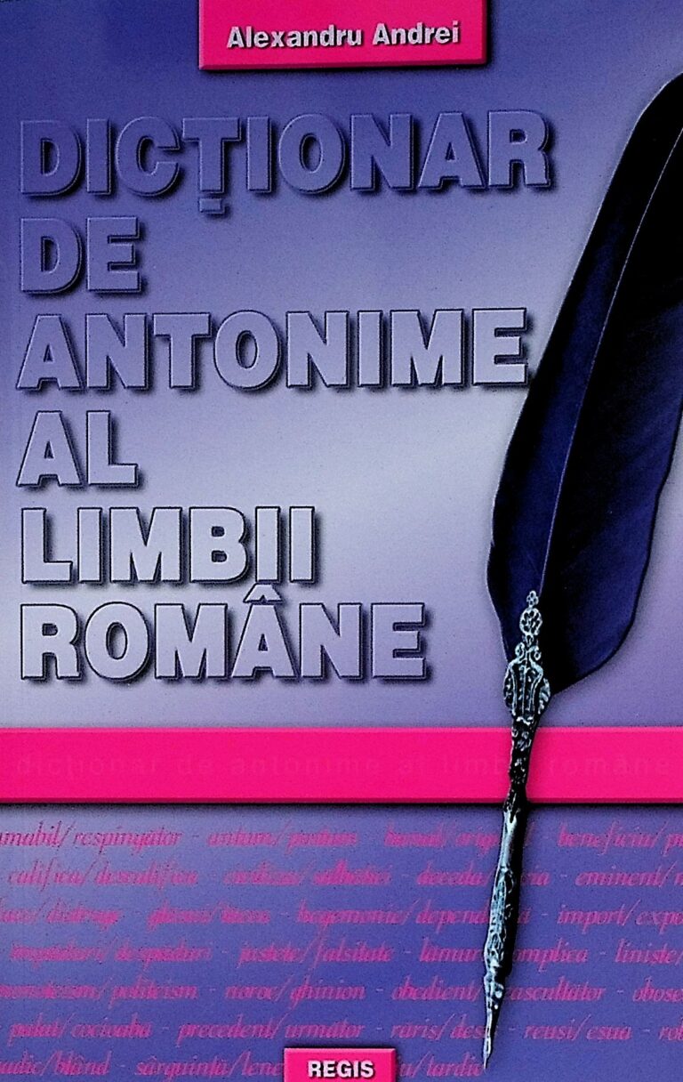 Dictionar de antonime al limbii romane