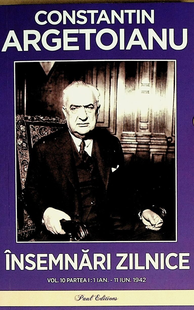 Insemnari zilnice, vol. X, partea I - 1 ian. - 11 iun. 1942