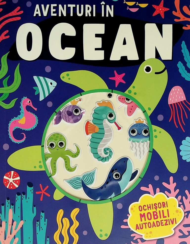 Aventuri in ocean. Ochisori mobili autoadezivi