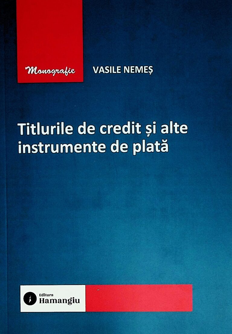 Titlurile de credit si alte instrumente de plata