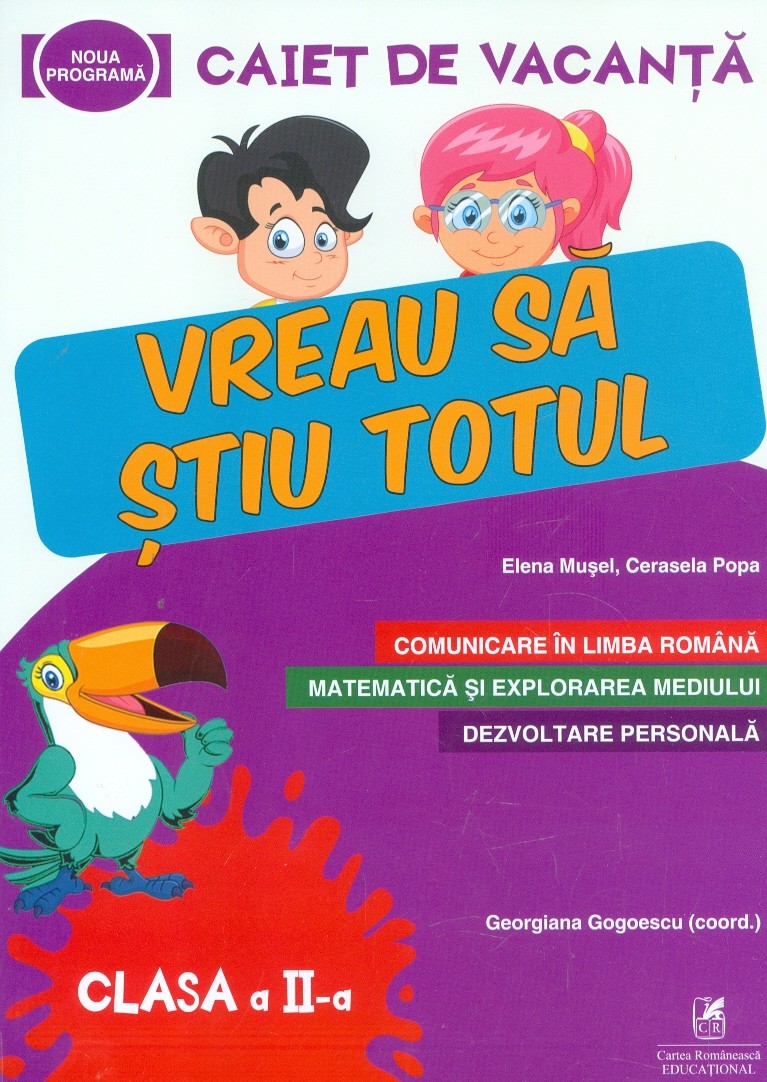 Comunicare in limba romana. Matematica si explorarea mediului. Dezvoltare personala - Caiet de vacanta, clasa pregatitoare