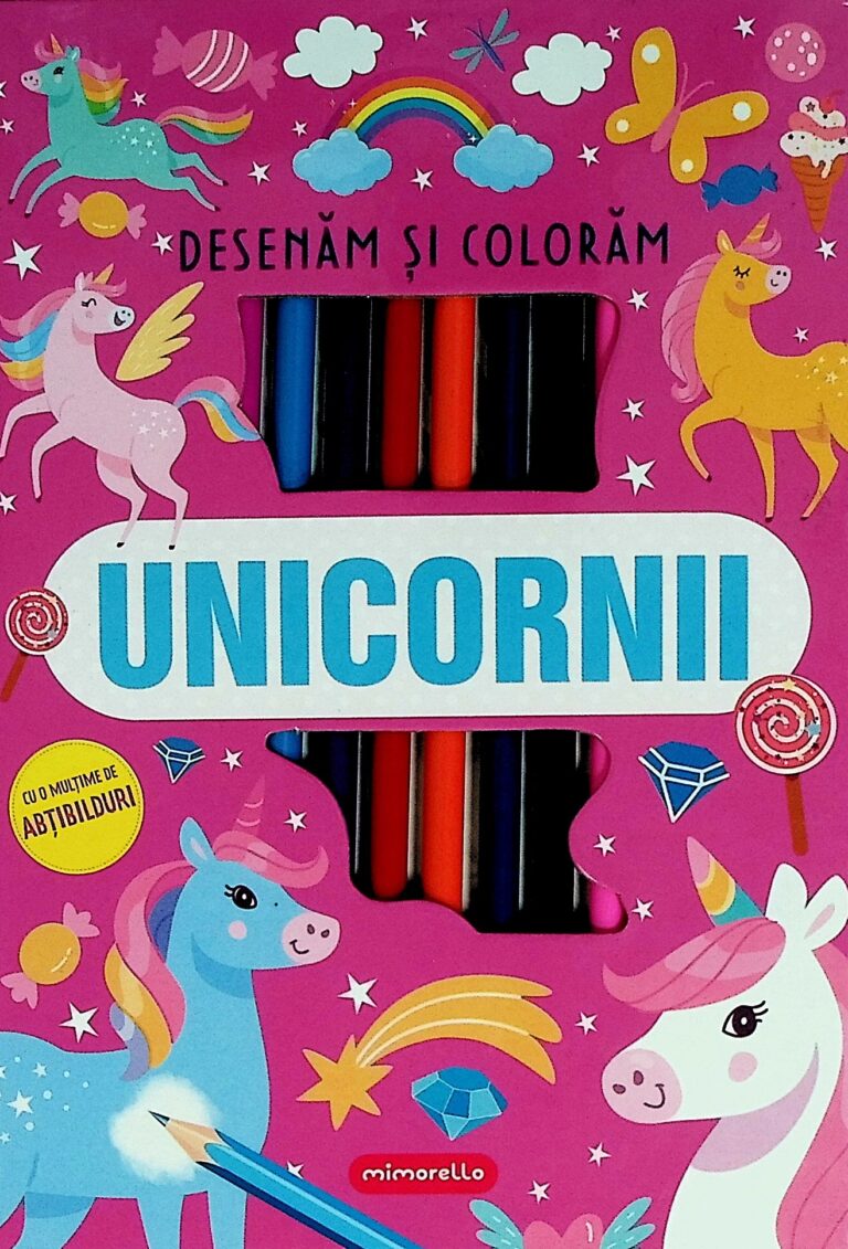 Unicornii -Desenam si coloram